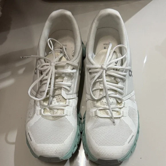 On Running | Shoes | On Running Womens White And Mint  display picture 1